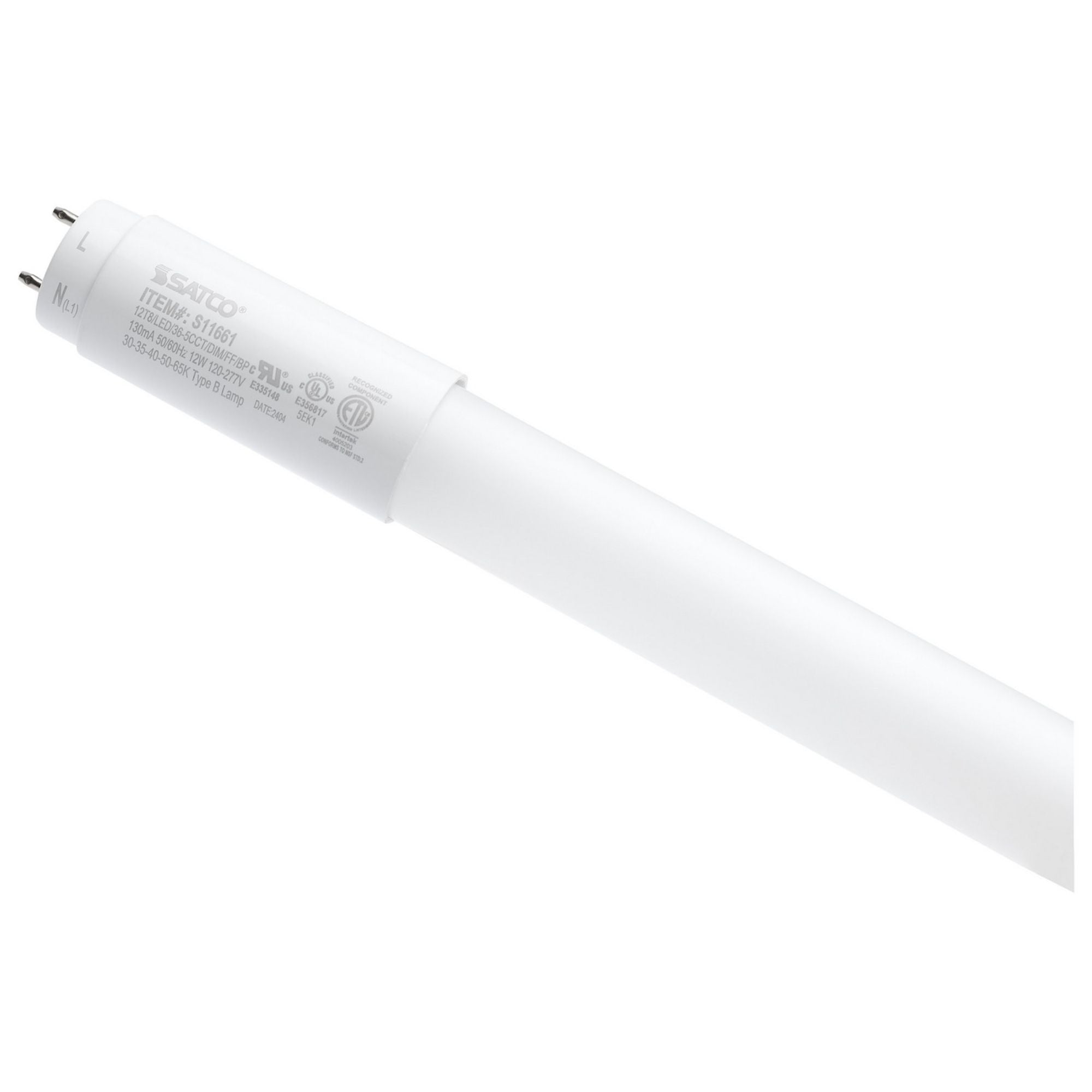 Satco Premium LED T8 Lamps - Type B, CCT Selectable - Bees Lighting