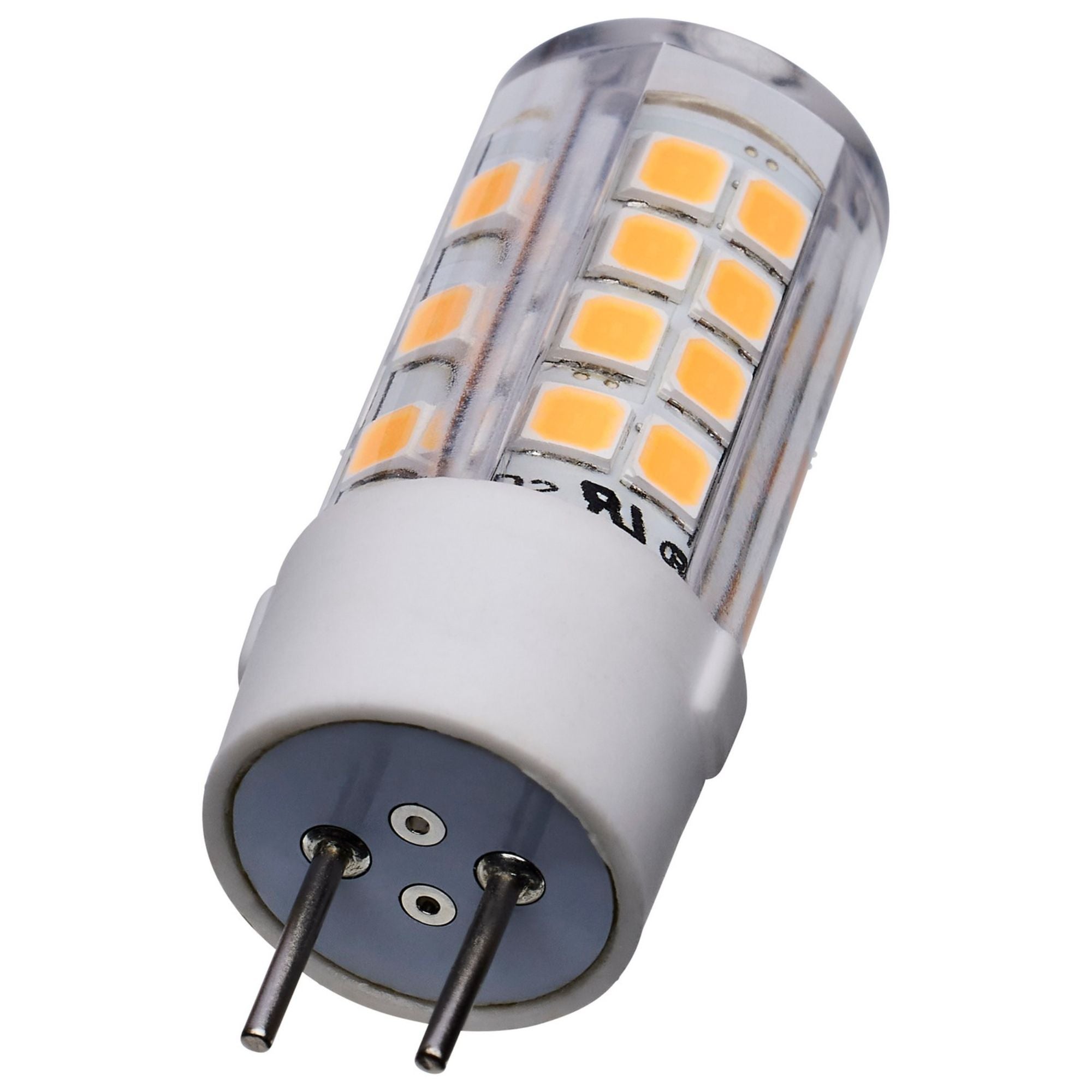 T6 Mini LED Bulb, 4.5 Watts, 430 Lumens, 3000K, GY6.35 Base, Clear Finish, 120V - Bees Lighting