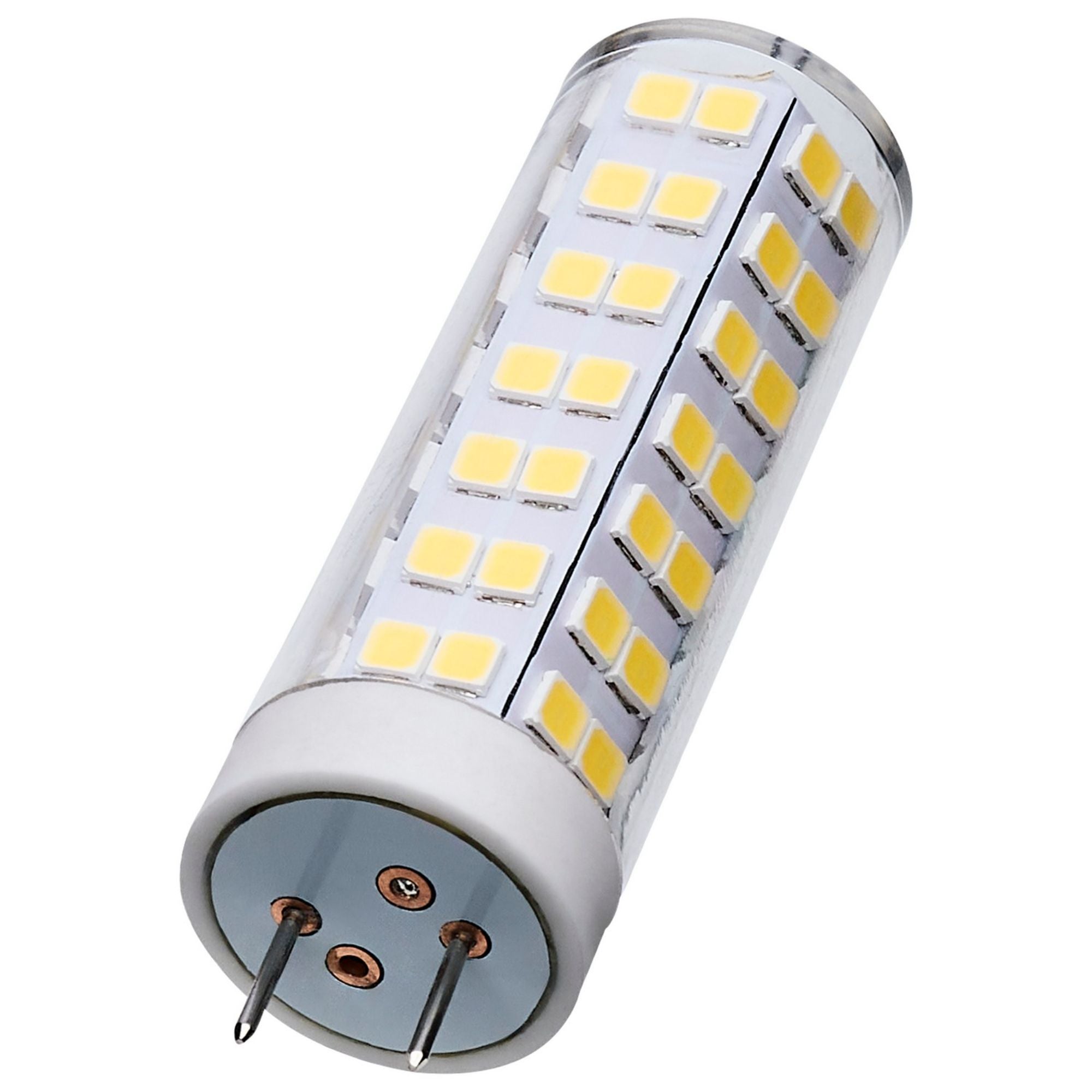 T6 Mini LED Bulb, 6.5 Watts, 650 Lumens, 3000K, G8 Base, Clear Finish, 120V - Bees Lighting