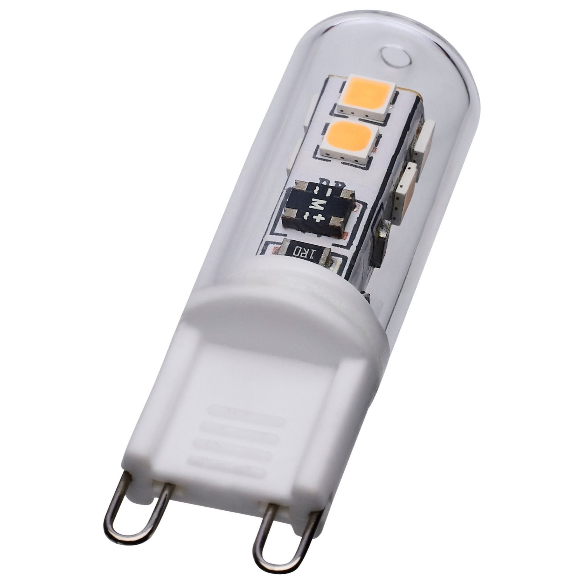 T4 Mini LED Bulb, 2 Watts, 200 Lumens, 3000K, G9 Base, Clear Finish, 120V - Bees Lighting