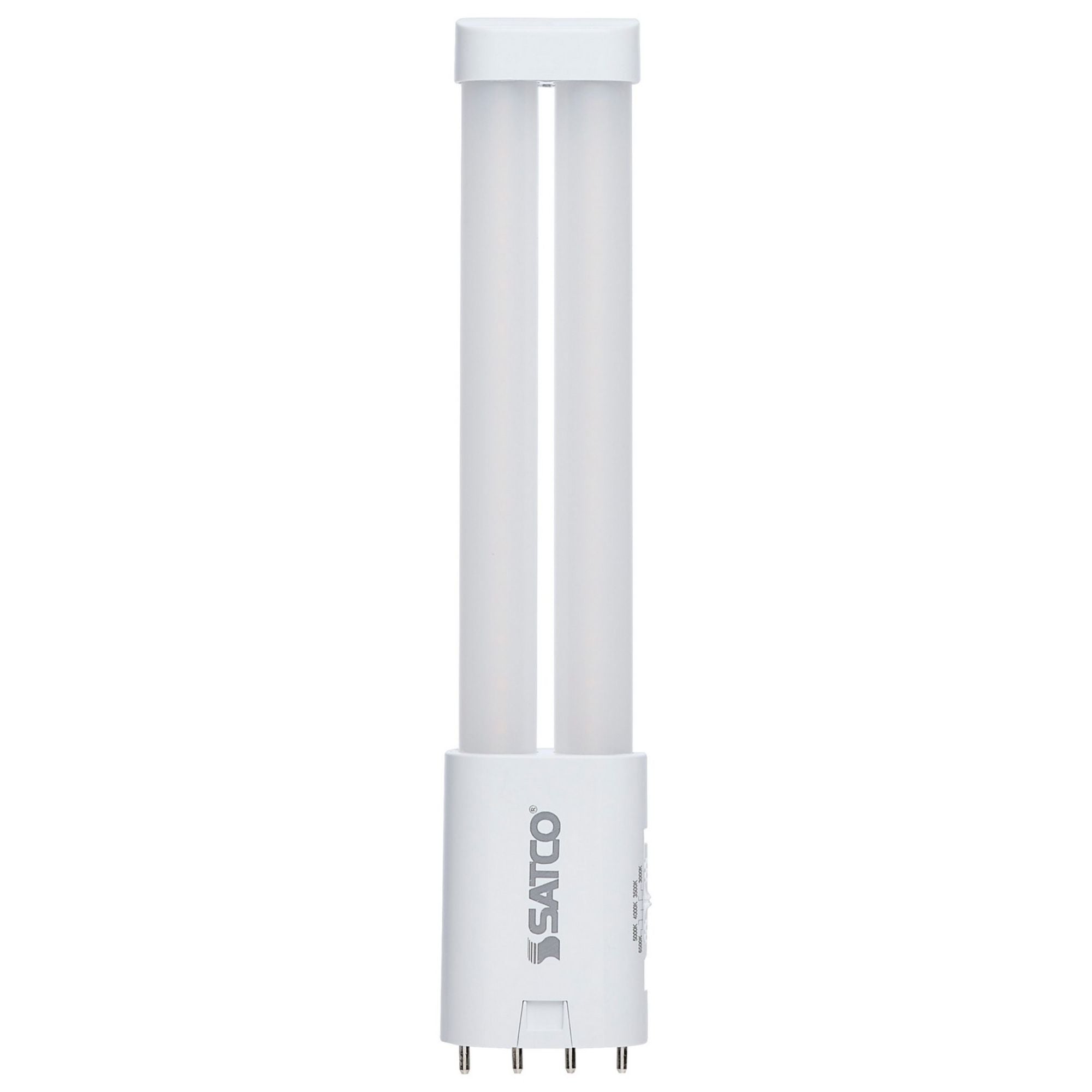 4 Pin PLL LED Lamp, 8 Watts, 1000lm, Ballast Bypass, 3000K to 6500K, 2G11 Base