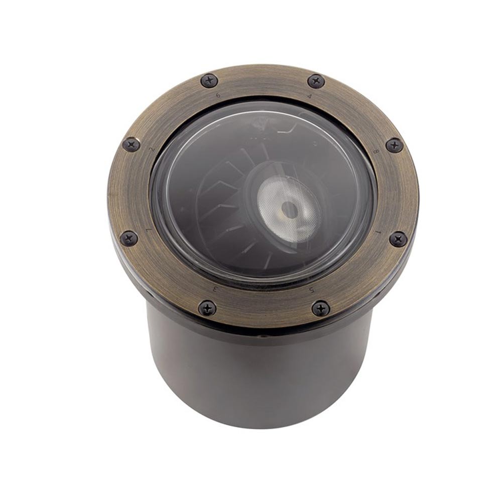 VLO LED In-Ground Landscape Light 60 Degree 2700K Centennial Brass - Bees Lighting