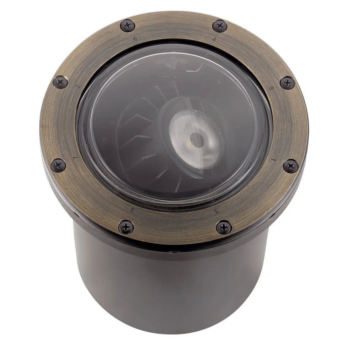 VLO LED In-Ground Landscape Light 60 Degree 3000K Centennial Brass - Bees Lighting