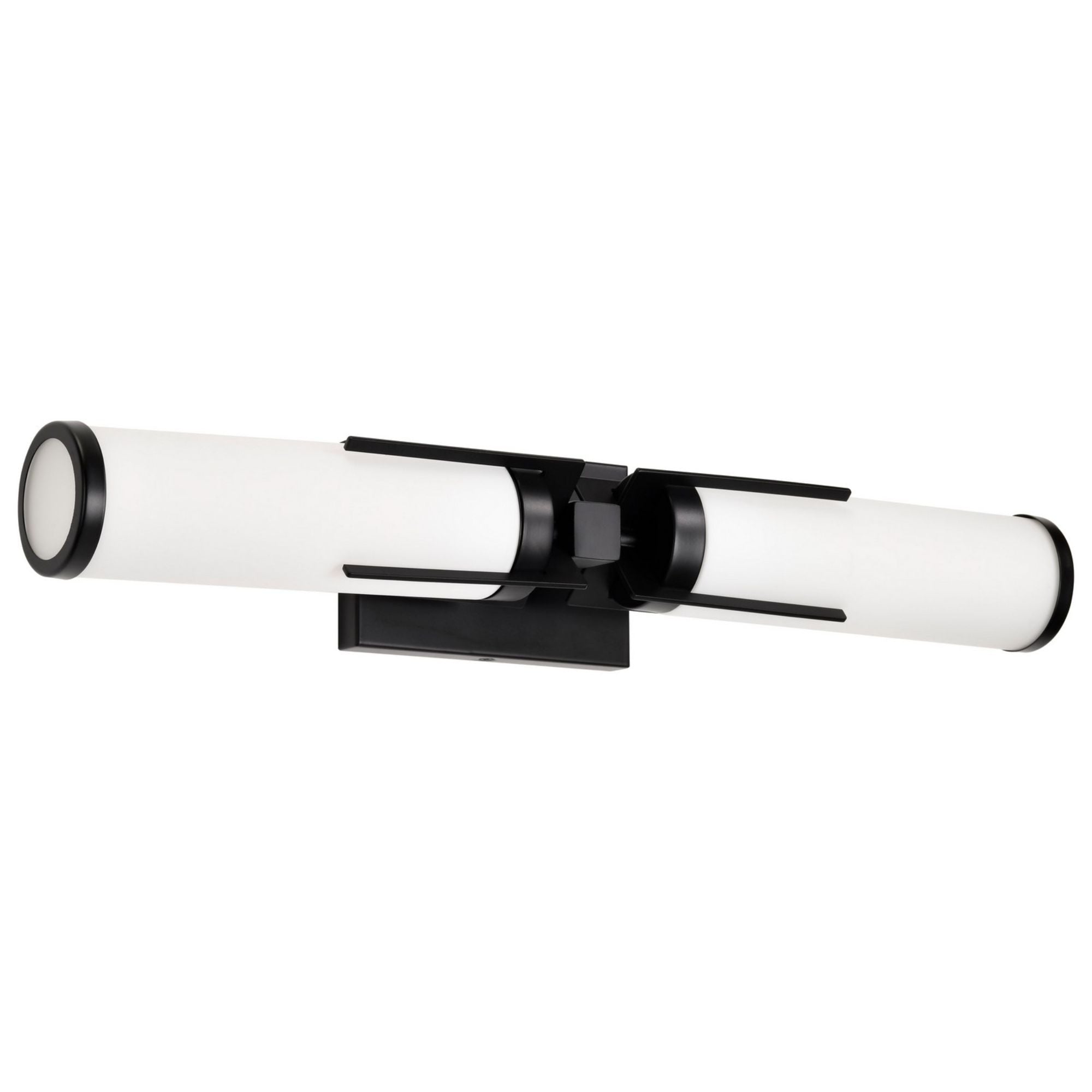 Roselle 24" 2 Light Vanity Light, White Glass - Bees Lighting