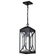 Oaklyn 19" Outdoor Hanging Light, Matte Black Finish - Bees Lighting