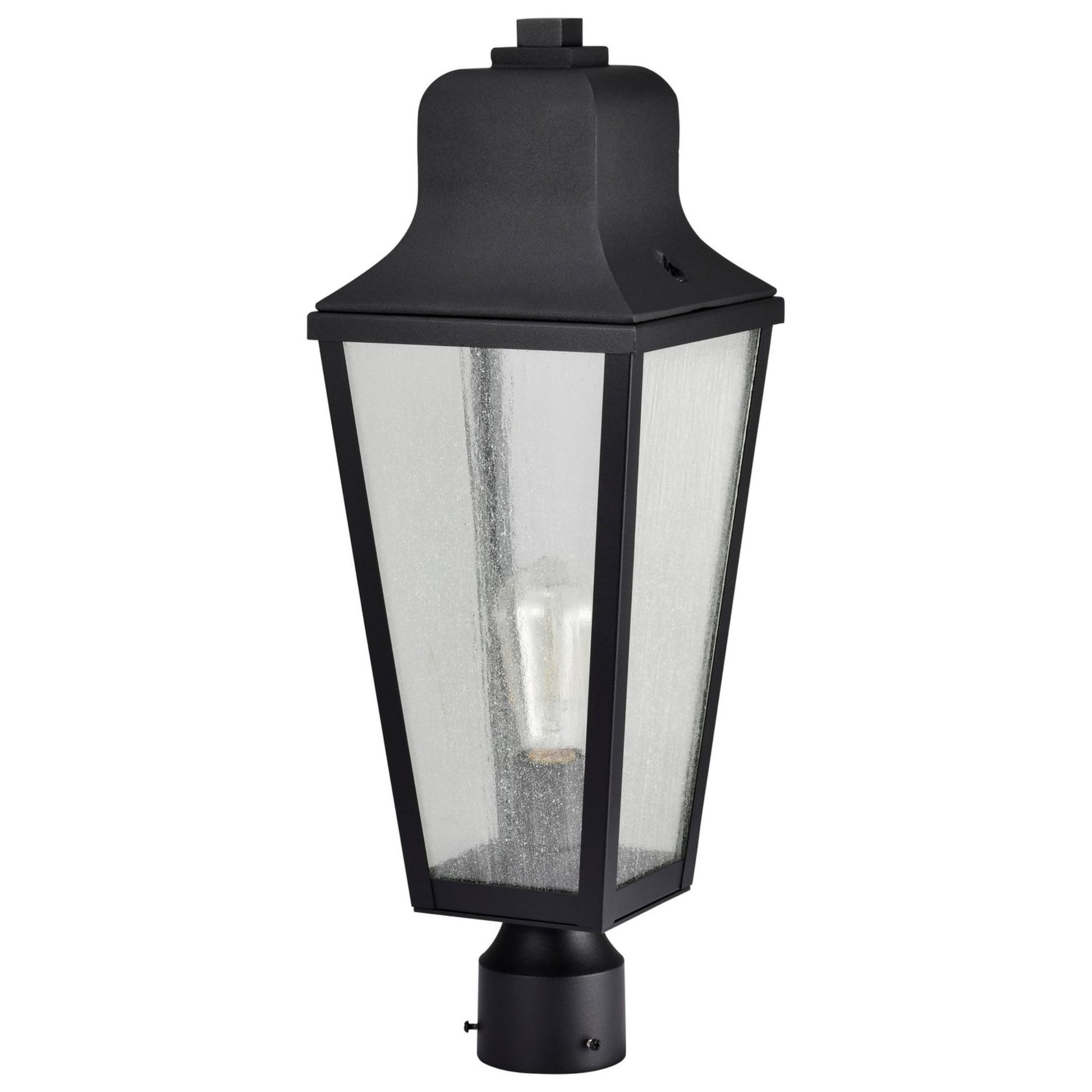 Lawrence 23" Lamp Post, Matte Black Finish - Bees Lighting