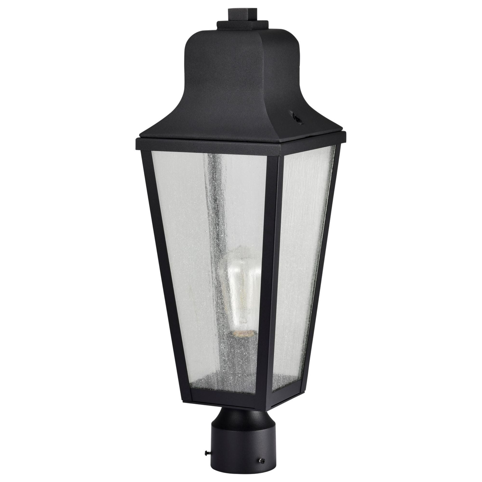 Lawrence 23" Lamp Post, Matte Black Finish - Bees Lighting