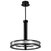 Darrow 24" LED Pendant Light, Acrylic Panels - Bees Lighting