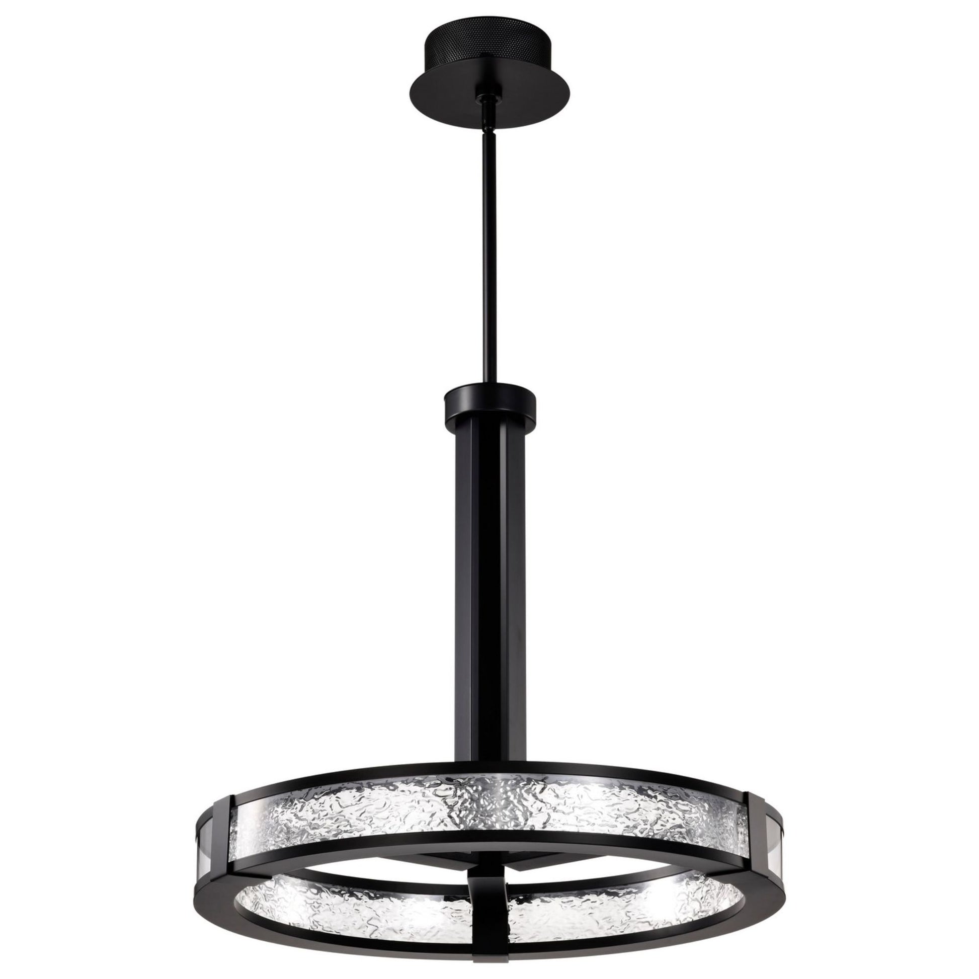 Darrow 24" LED Pendant Light, Acrylic Panels - Bees Lighting