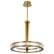 Darrow 24" LED Pendant Light, Acrylic Panels - Bees Lighting