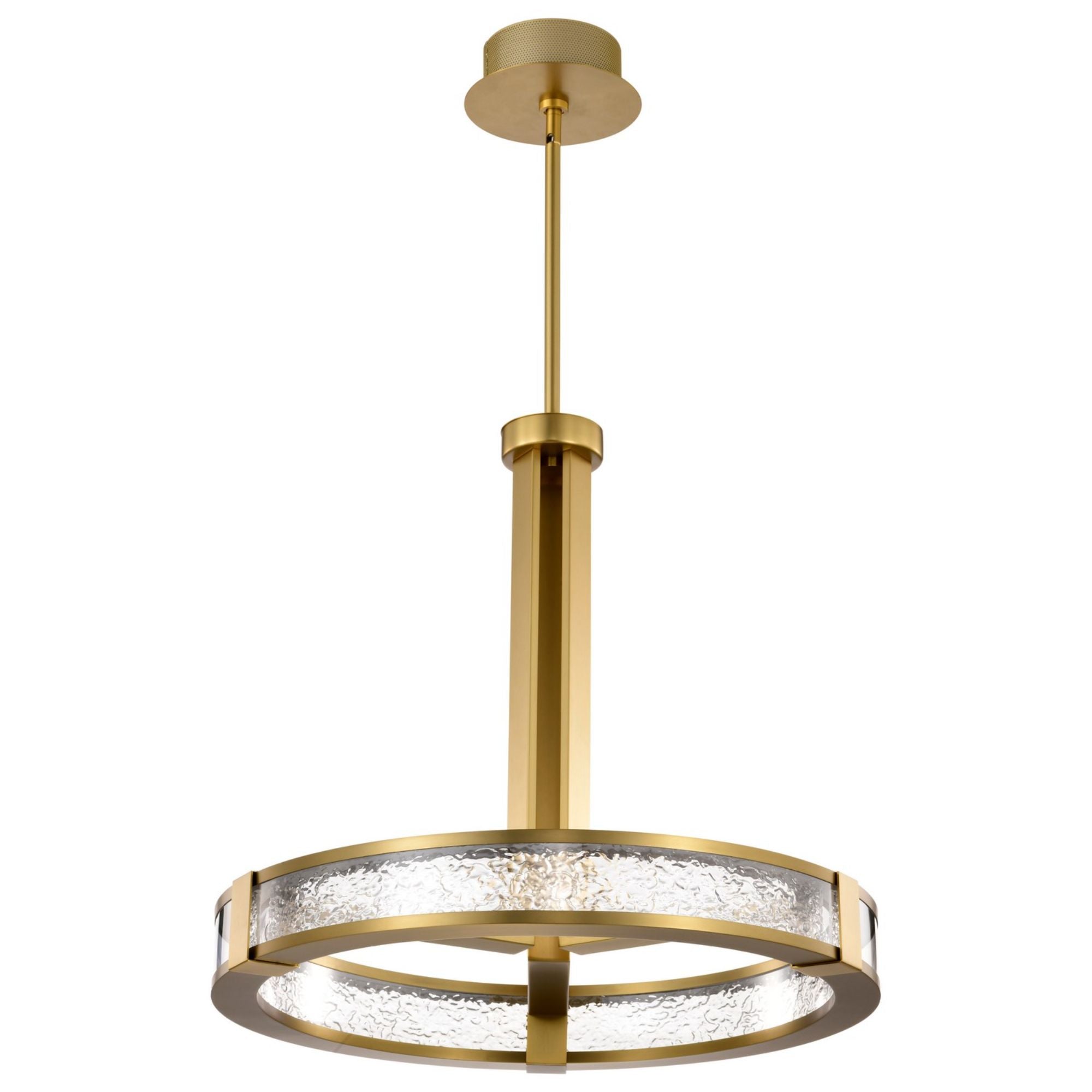 Darrow 24" LED Pendant Light, Acrylic Panels - Bees Lighting