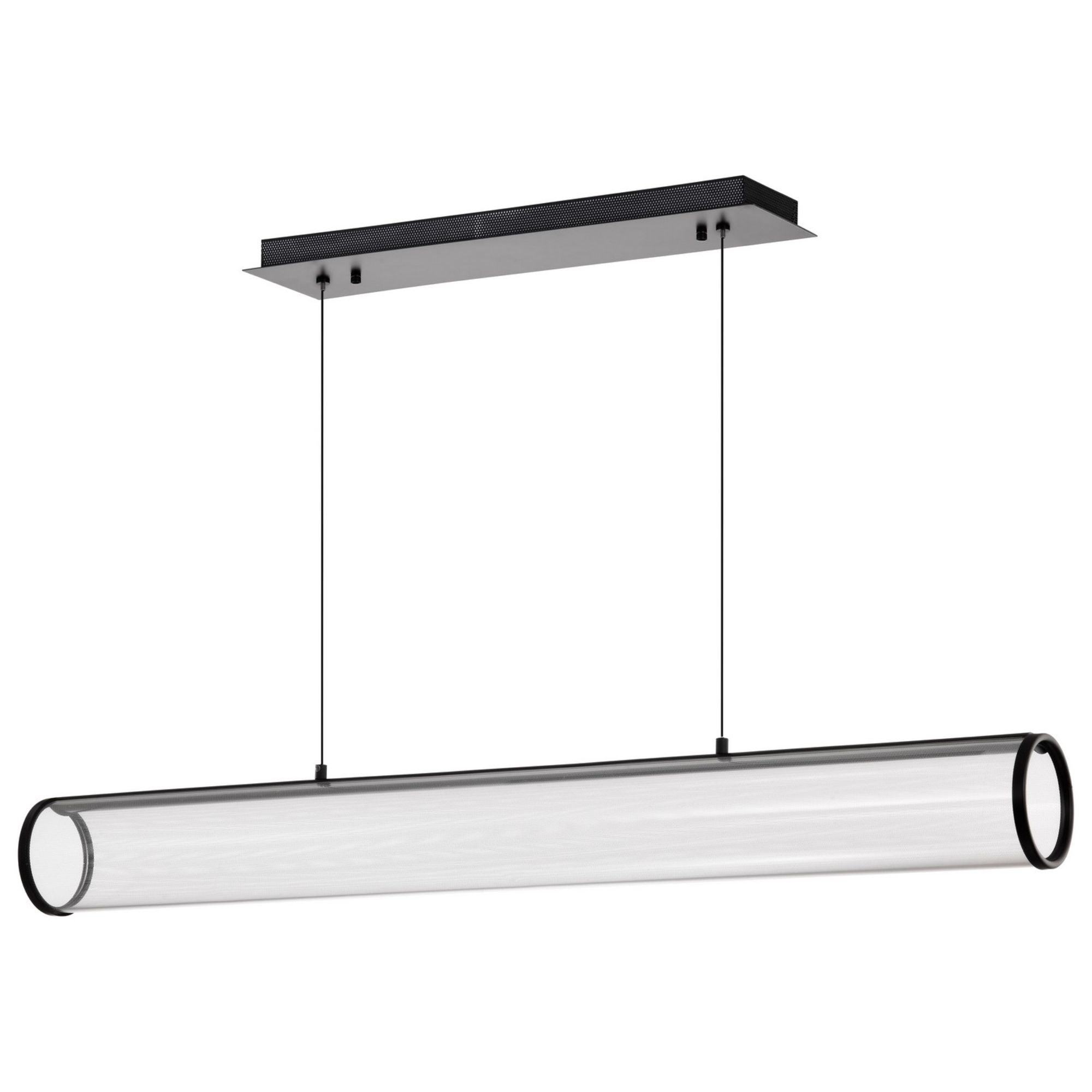 Vale 43" LED Pendant, Matte Black Finish - Bees Lighting