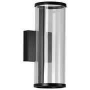 Vale 12" LED Wall Sconce, Matte Black Finish - Bees Lighting