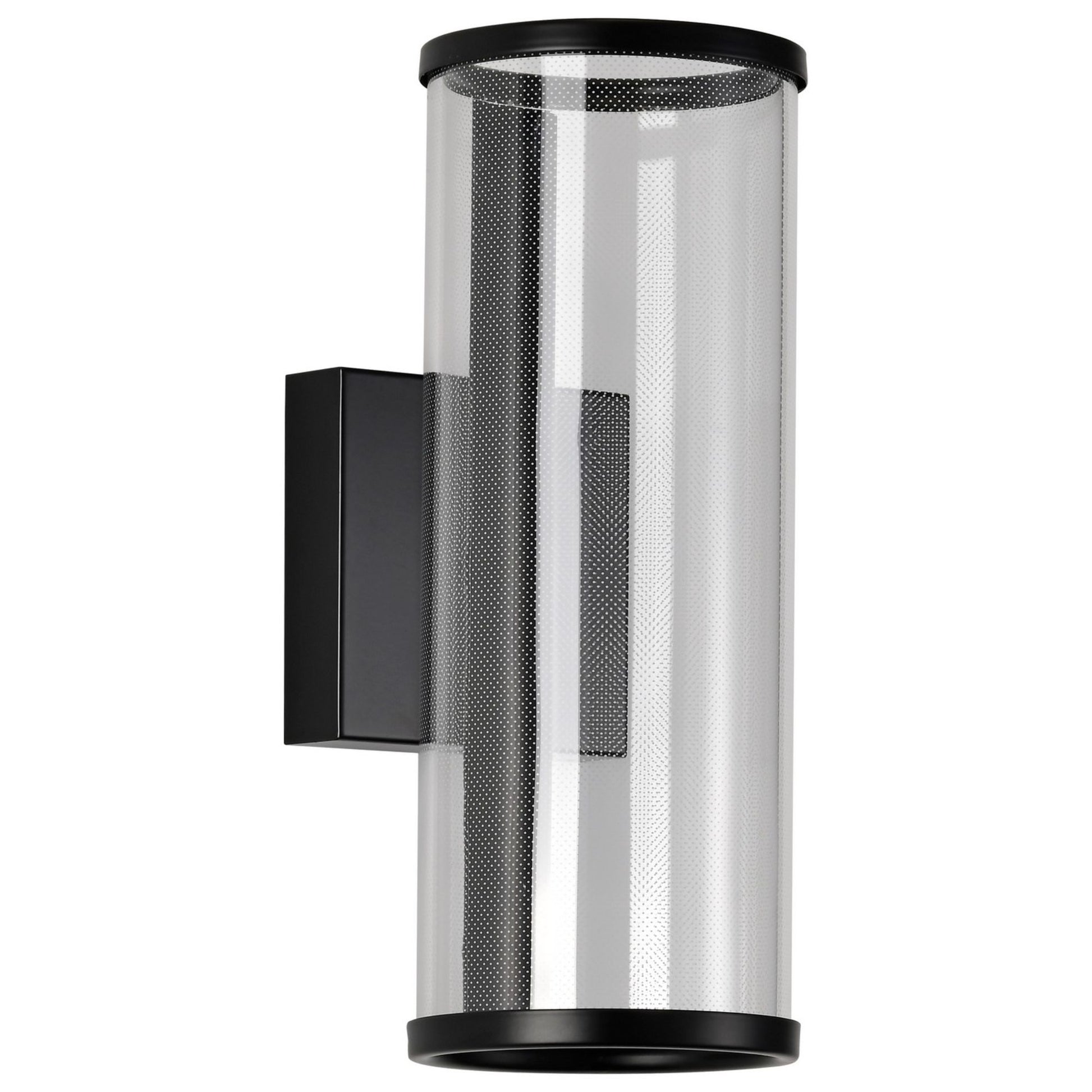 Vale 12" LED Wall Sconce, Matte Black Finish - Bees Lighting