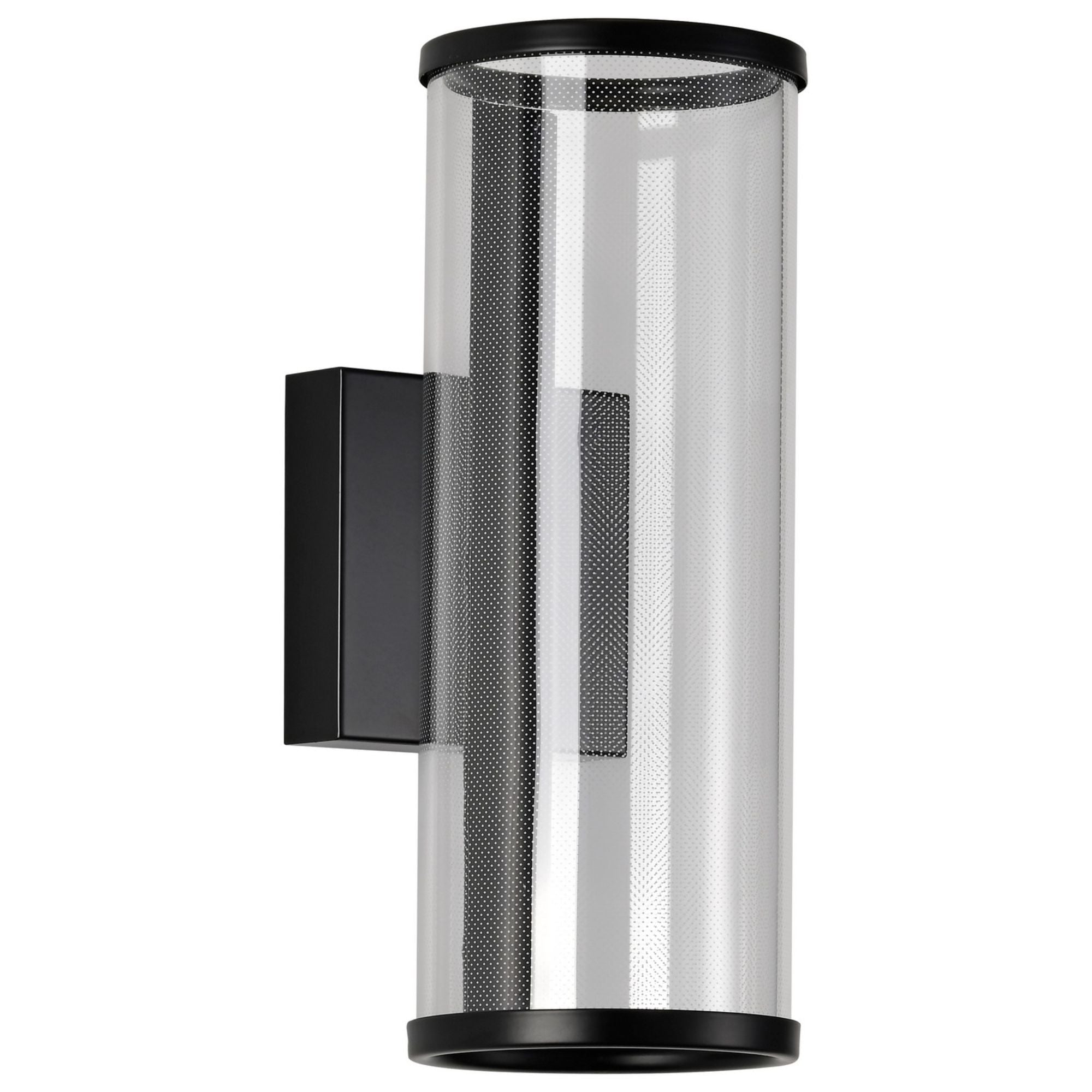 Vale 12" LED Wall Sconce, Matte Black Finish - Bees Lighting