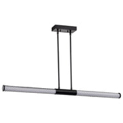 Kingsport 44" LED Pendant, Matte Black Finish - Bees Lighting