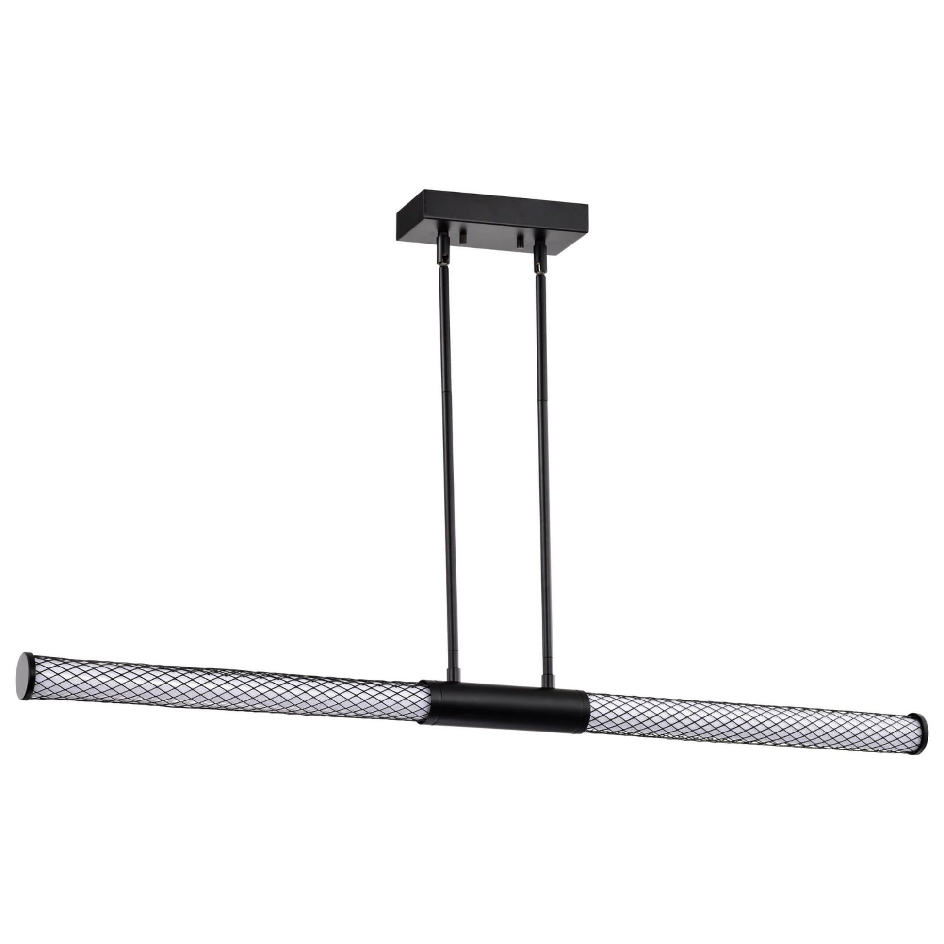 Kingsport 44" LED Pendant, Matte Black Finish - Bees Lighting