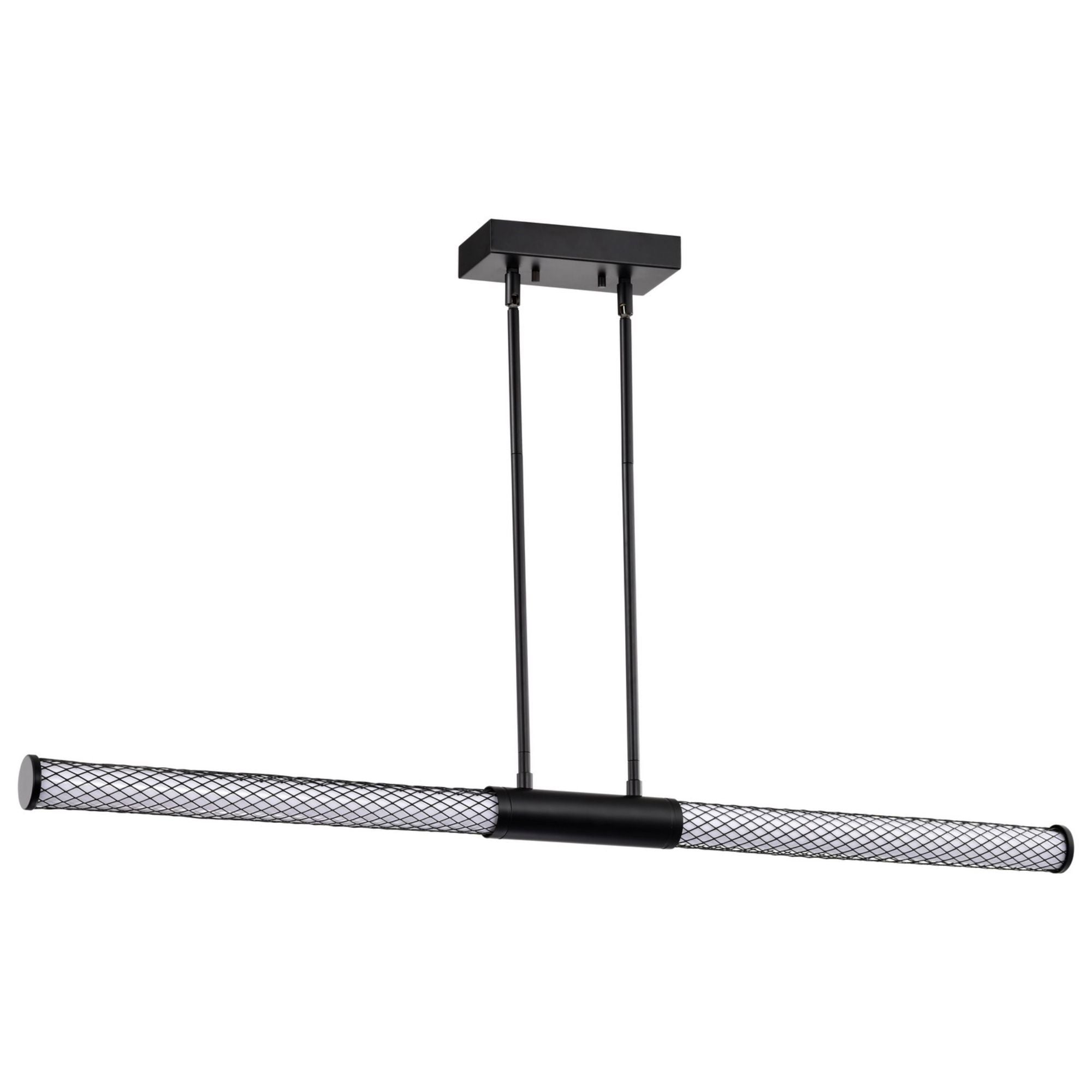 Kingsport 44" LED Pendant, Matte Black Finish - Bees Lighting