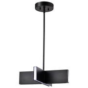 Blaine 15" LED Pendant, Matte Black Finish - Bees Lighting