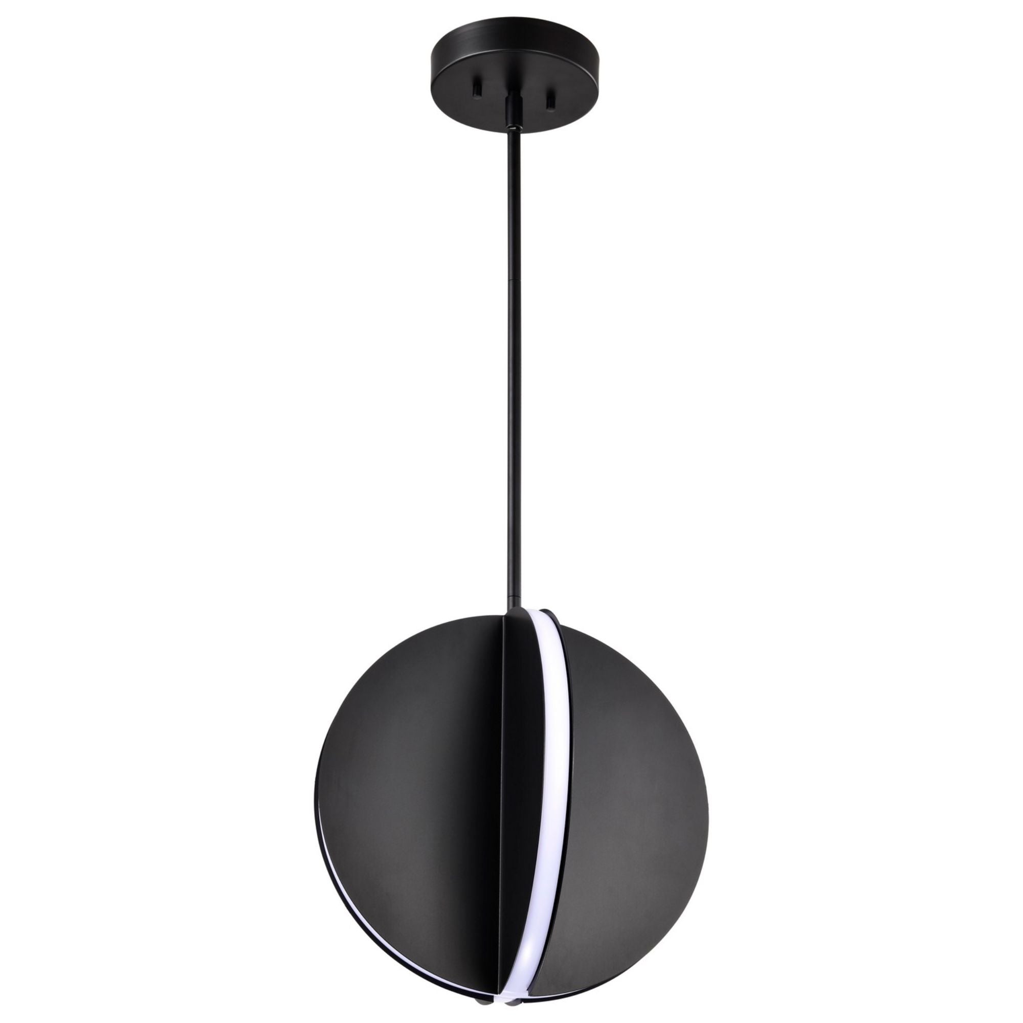 Blaine 13" LED Pendant, Matte Black Finish - Bees Lighting
