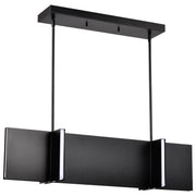 Blaine 37" LED Kitchen Island Pendant, Matte Black Finish - Bees Lighting