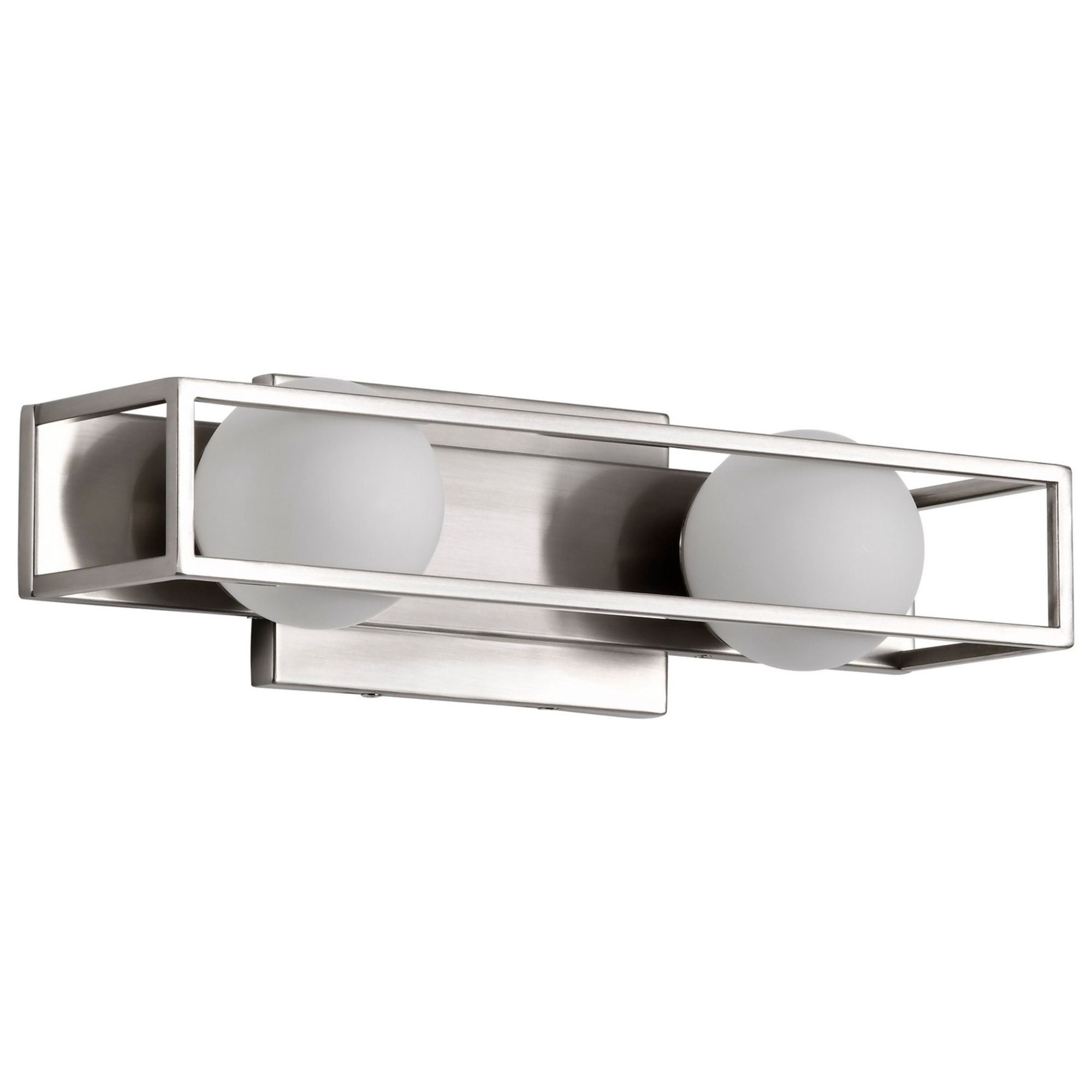 Jenkins LED Bathroom Vanity Light, Frosted Glass - Bees Lighting