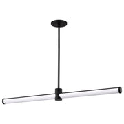 Bowman 36" LED Island Pendant Light, Acrylic Lens - Bees Lighting
