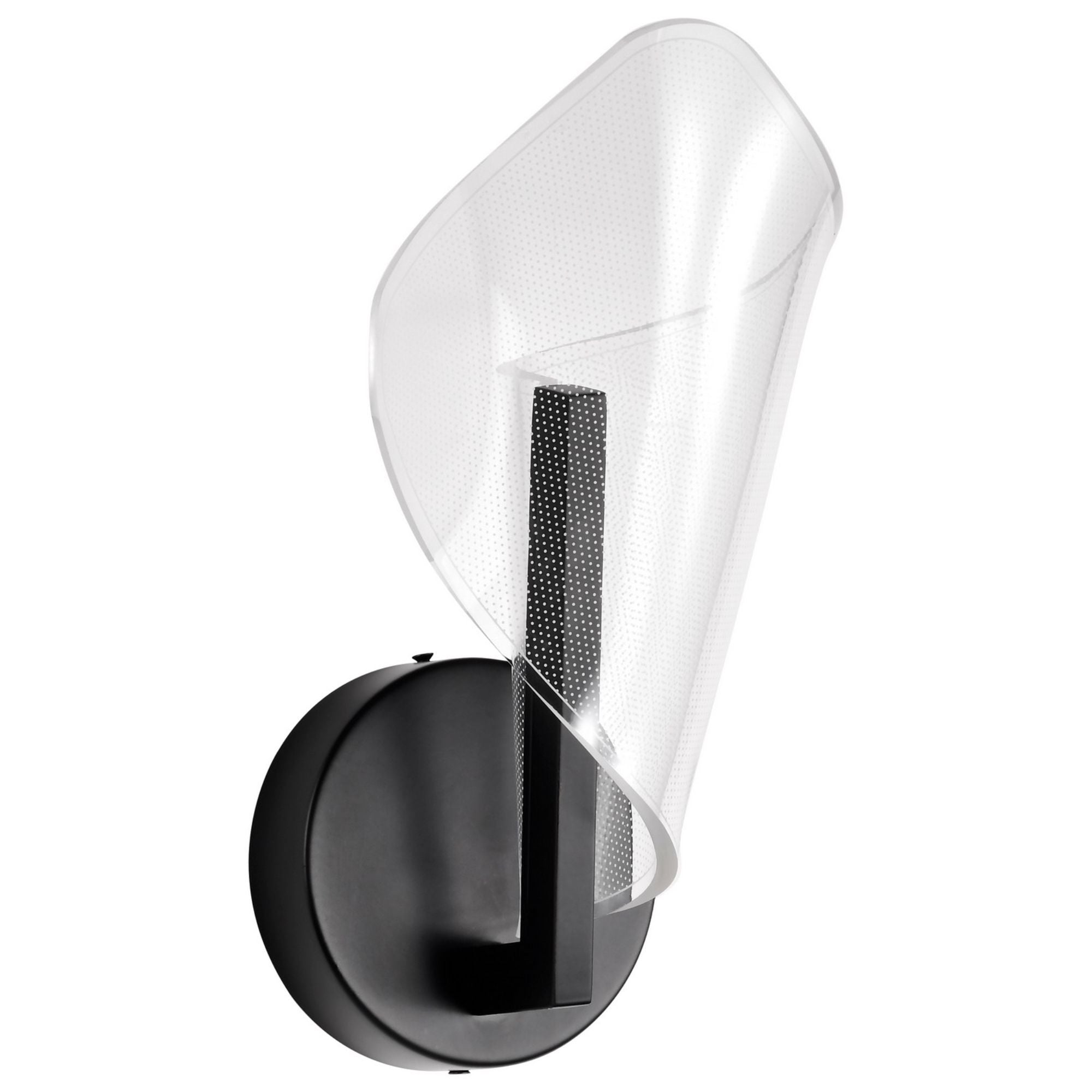 Sedona 13" LED Wall Sconce, Matte Black Finish - Bees Lighting