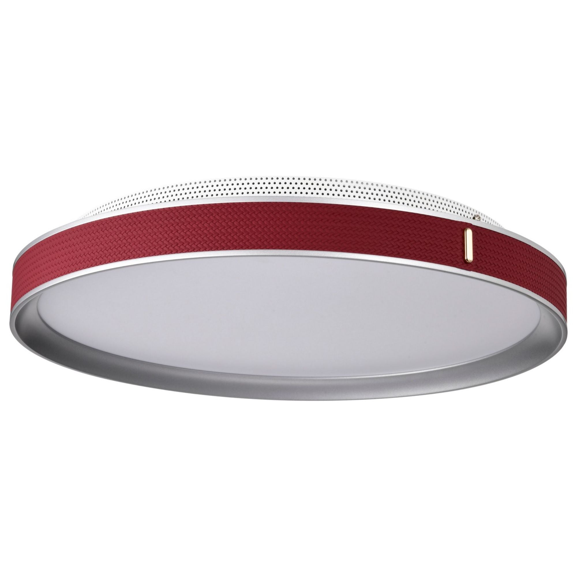 Bandon 20" LED Flush Mount Light, Gray Finish, Acrylic Lens - Bees Lighting