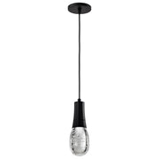 Lacey Starfish 4" Smart LED Pendant, RGBTW, Matte Black Finish - Bees Lighting