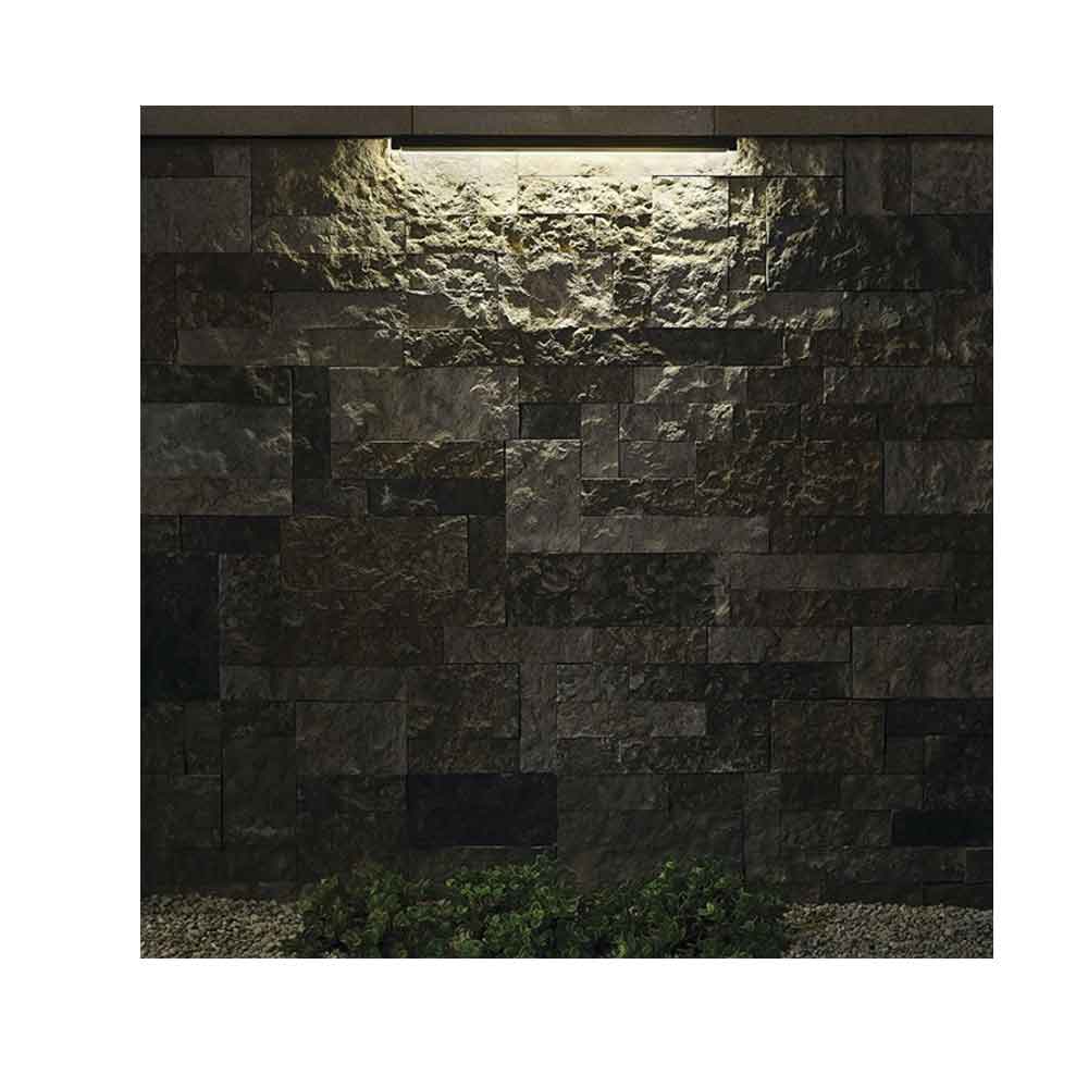 12V LED 18" Hardscape Light 2700K Textured Architectural Bronze Aluminum - Bees Lighting