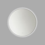 Cadre Round Mirror 30" x 30", Chrome Finish - Bees Lighting