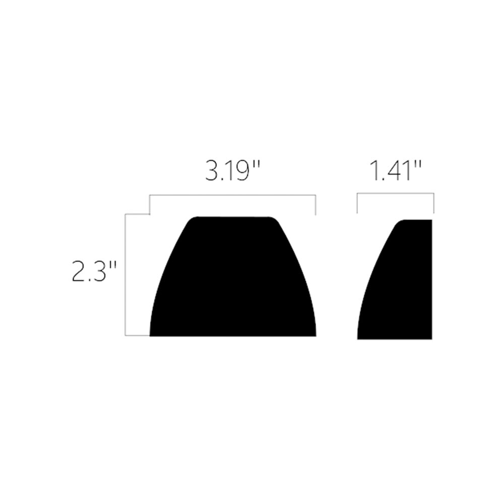 12V LED Deck Light 4 Corners 2700K Textured Black - Bees Lighting
