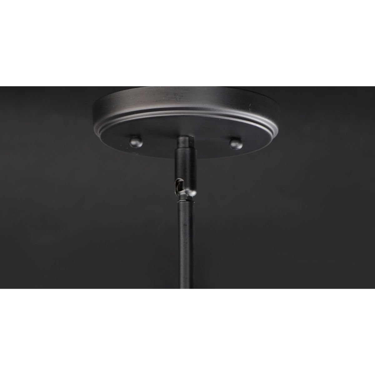 Flambeau 13 in. 4 Lights Chandelier, Black|Antique Brass - Bees Lighting