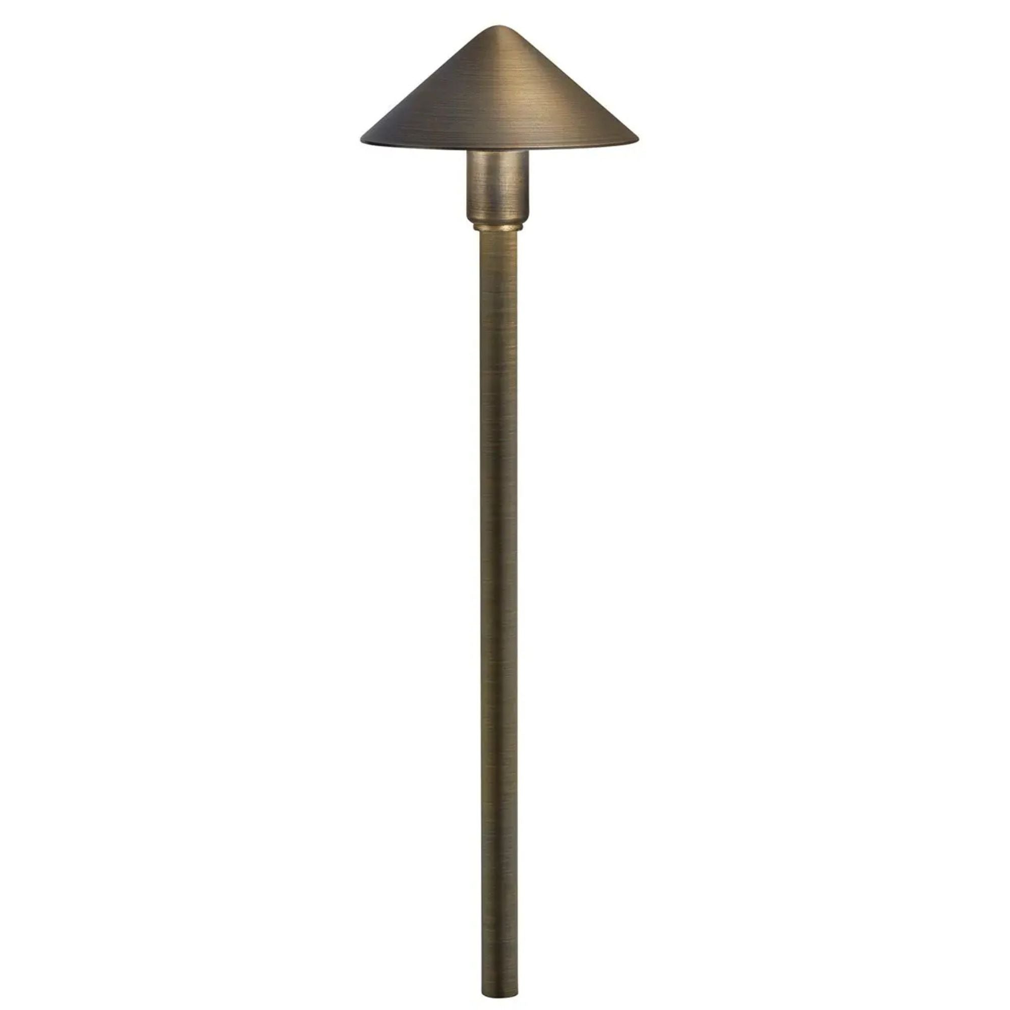 Fundamentals LED Path Light, 2700K, Centennial Brass
