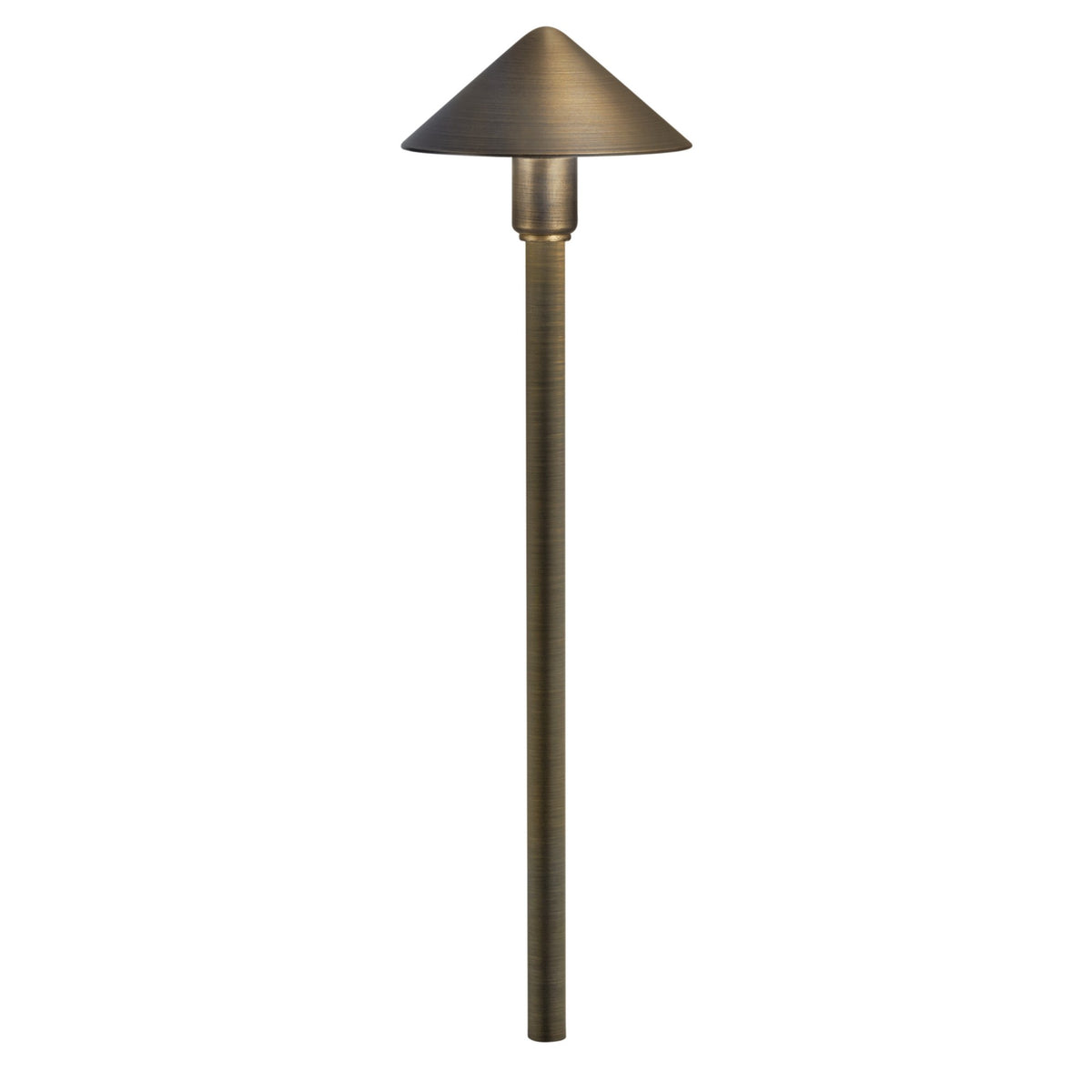 Kichler Fundamentals 21.25" LED Path Light in Centennial Brass