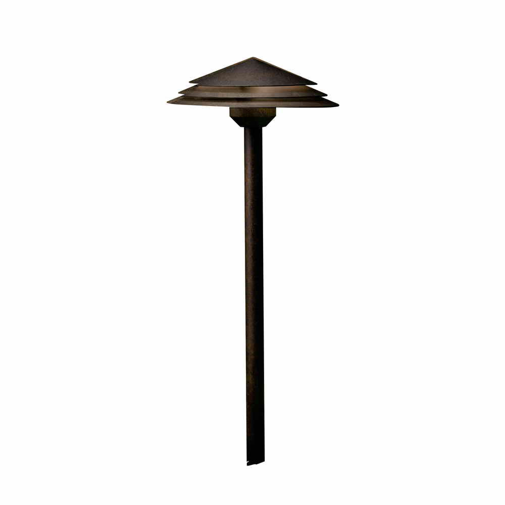 Round Tiered LED Path Light - Bees Lighting