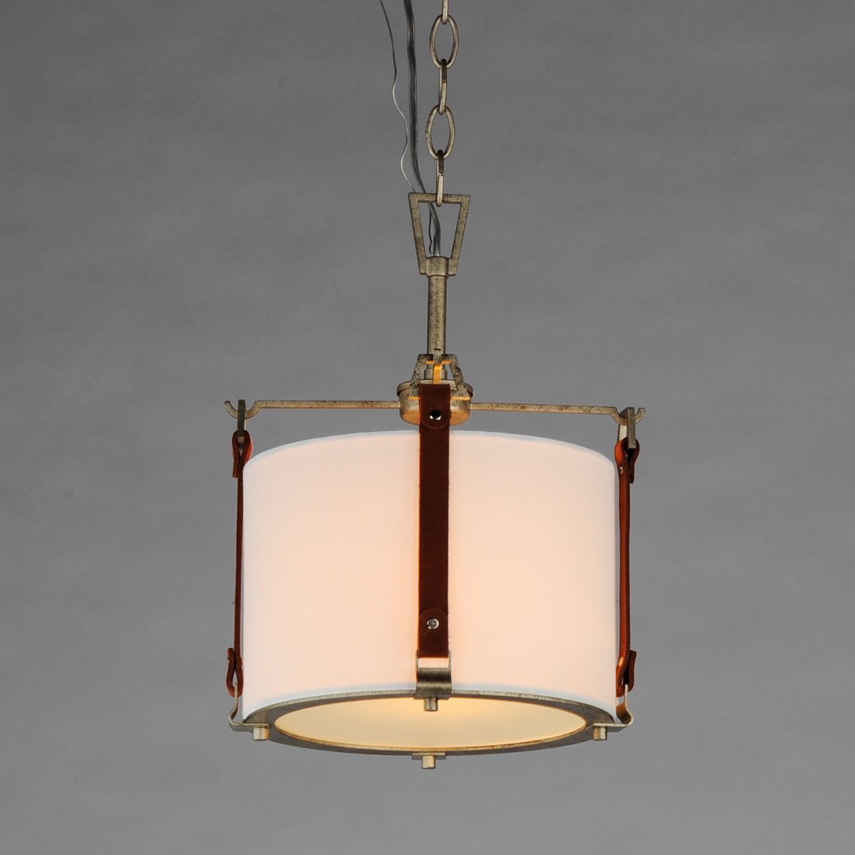 Sausalito 15 in. Pendant Light Weathered Zinc Finish - Bees Lighting