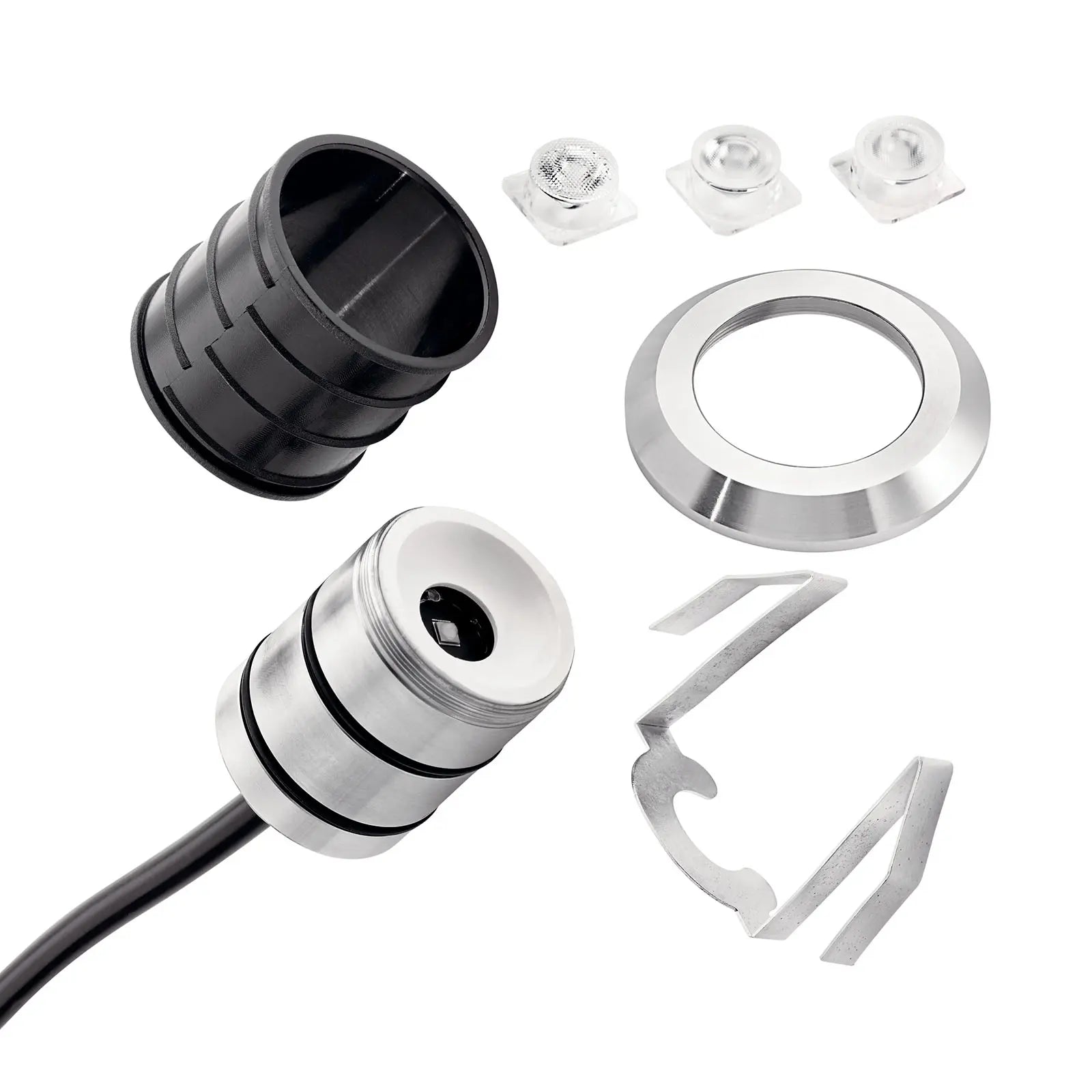 LED Landscape In-Ground 100 Lumens Stainless Steel 2700K - Bees Lighting