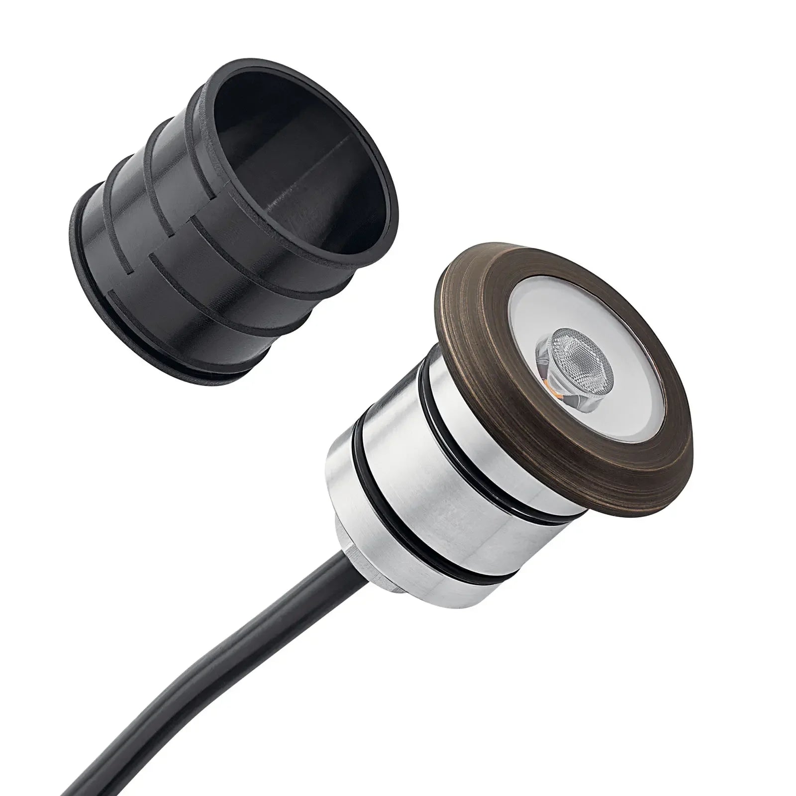 Kichler Lighting - LED Landscape In-Ground 200 Lumens Brass 2700K | Bees Lighting