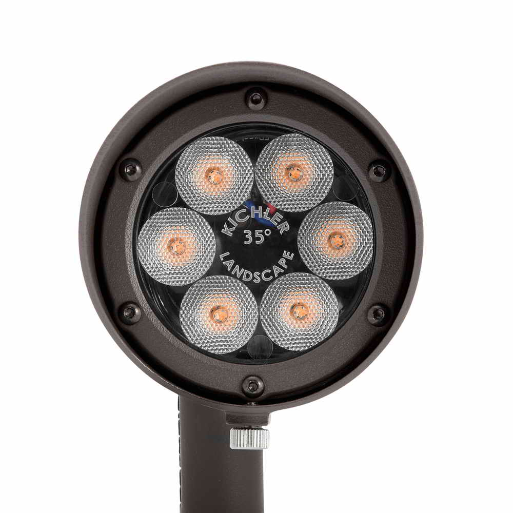 LED Landscape Spot Light - Aluminum - Bronze - 3000K - 35 Degree - Bees Lighting