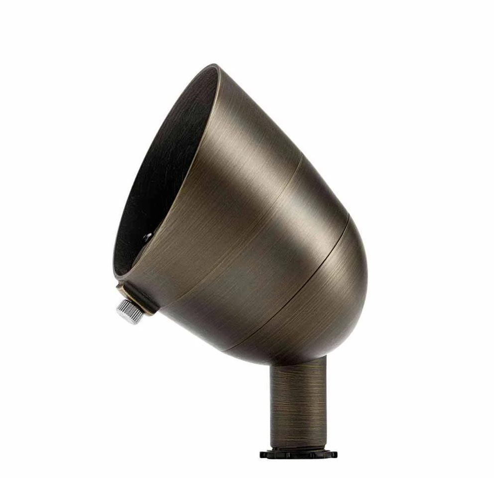 LED Landscape Integrated Spot Light, 2700K, 35 Degree, Textured Black - Bees Lighting