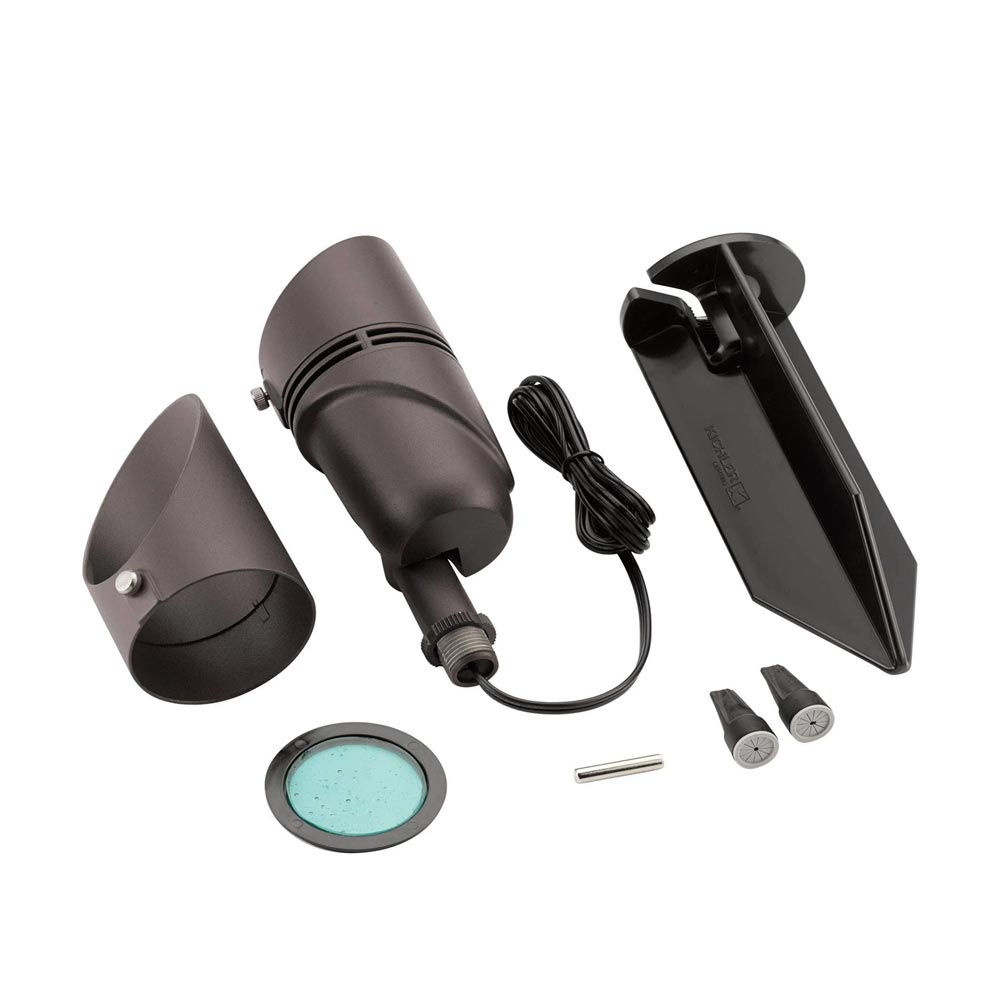 VLO LED High Lumen Spot Light, 2700K, 35 Degree, Textured Black - Bees Lighting
