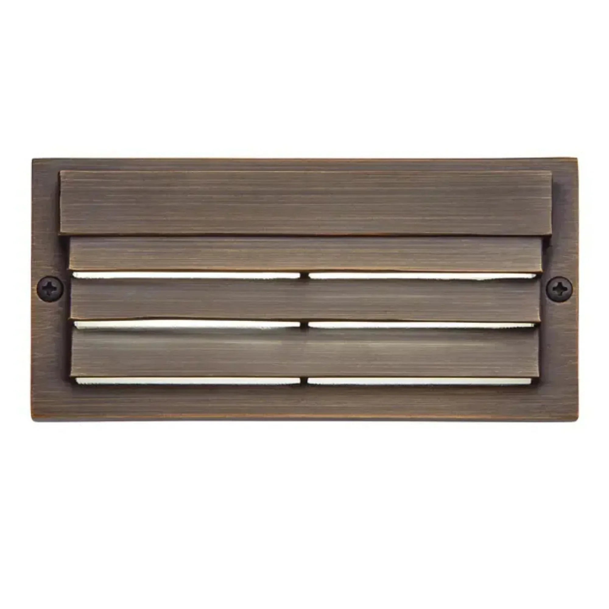 Louvered Surface Landscape LED Step Light