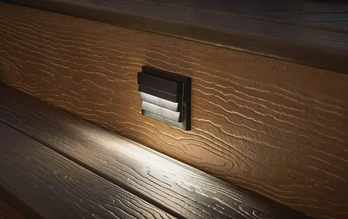 Louvered Surface Landscape LED Step Light - Bees Lighting