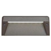 12V 6" LED Surface Mount Step Light 2700K Textured Architectural Bronze