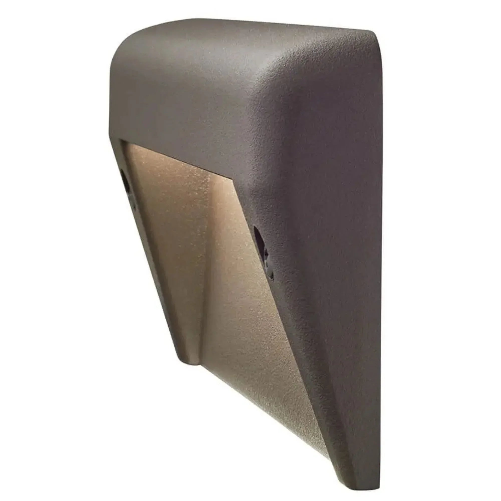 12V 6" LED Surface Mount Step Light 2700K Textured Architectural Bronze