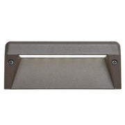12V 6" LED Surface Mount Step Light 3000K Textured Architectural Bronze