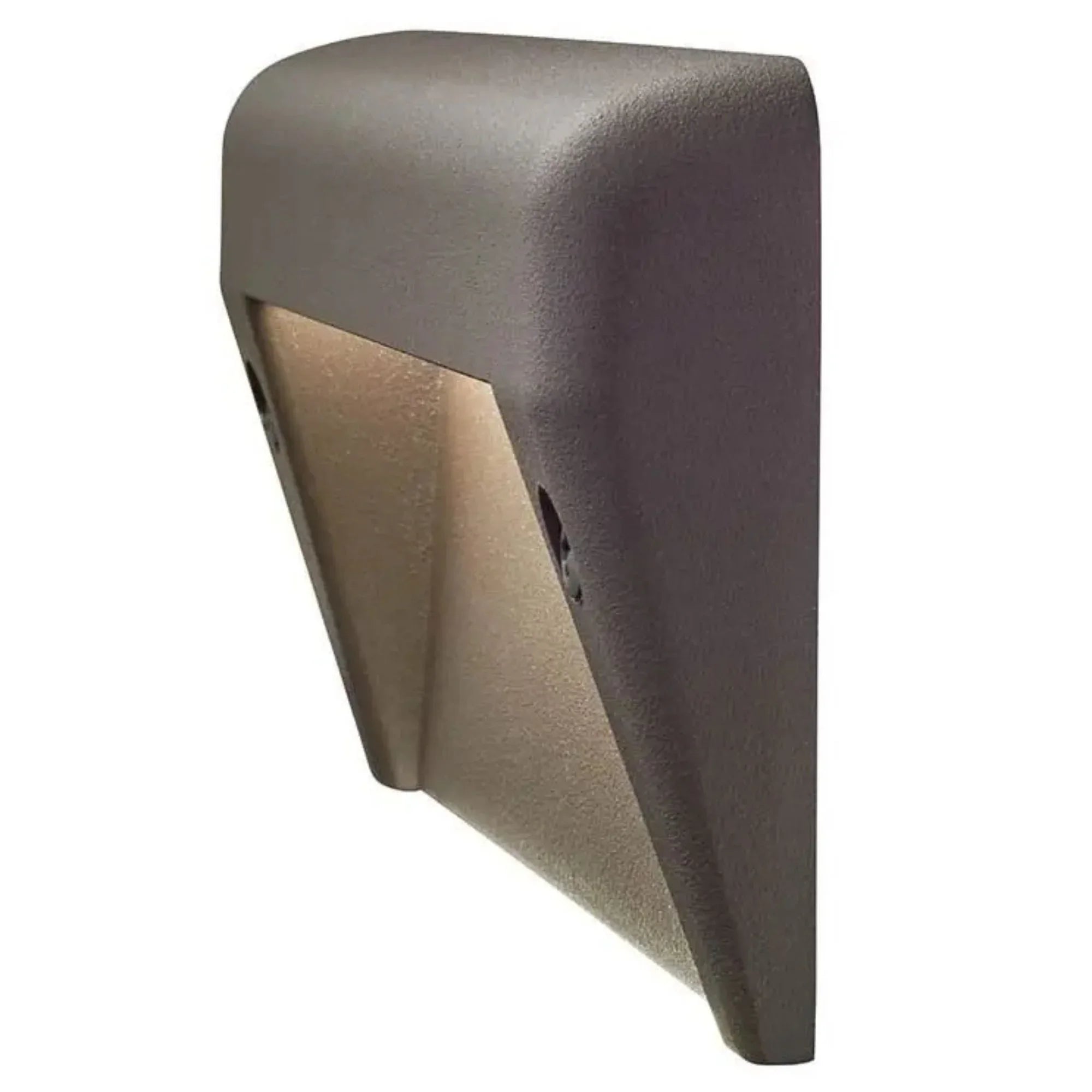 12V 6" LED Surface Mount Step Light 3000K Textured Architectural Bronze