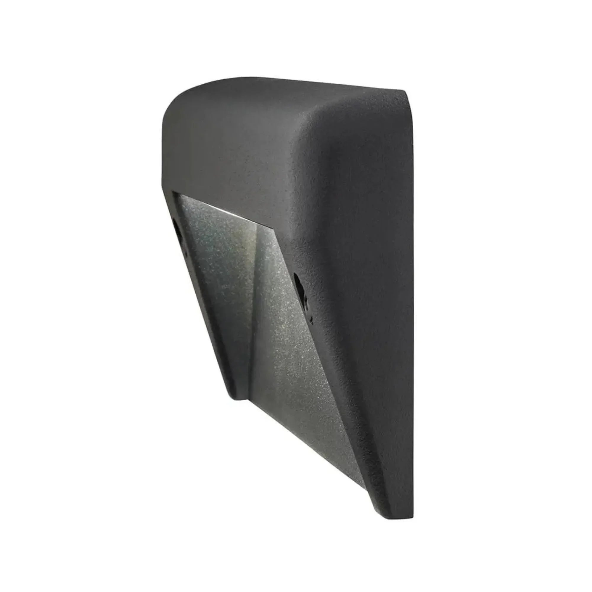 12V 6" LED Surface Mount Step Light 2700K Textured Black